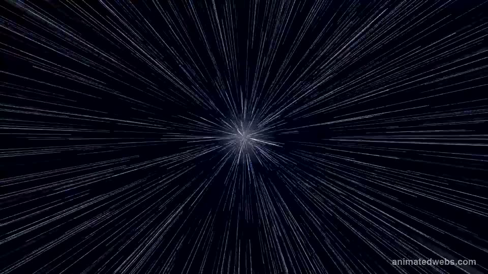 Warp Field animated background